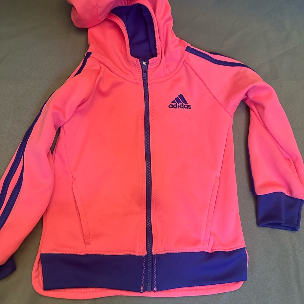 Adidas Vibrant Pink and purple Jacket